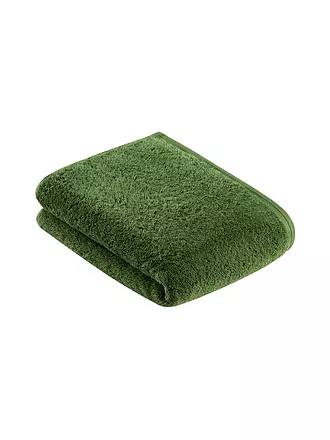 VOSSEN | Serviette de douche VEGAN LIFE 67x140cm Waterfall | dunkelgrün